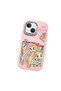 iPhone 13 Mini Compatible Shock-Absorbing Camera Protected Pink Silicone Case - 3
