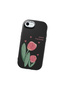 Black Silicone Case with Shock-Absorbing Camera Protections Compatible with iPhone 7/8/Se 2020 2022 - 5