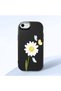 Black Silicone Case with Shock-Absorbing Camera Protections Compatible with iPhone 7/8/Se 2020 2022