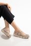 Genuine Leather Soft Sole Women's Beige Casual Shoes - 2