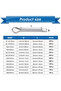 230Pcs Cotter Pin Assortment Kit J - Stainless Steel 12 Sizes Cotter Pin Set for Hitch Pin Lock S... - 2