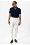 Polo neck knitted short sleeve men's shirt - 5