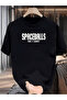 تي شيرت رجالي بنمط "Space Cannonball"