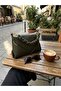 Royal Faux Leather Women's Hand and Shoulder Bag Khaki - 2