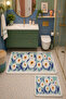 Digital Non-Slip Washable Double Bath Mat Bathroom Rug 40X60 + 60X100Cm