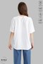 Unisex Crew Neck Winnie the Pooh Printed Cotton Oversize Short Sleeve T-Shirt - 5