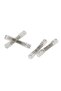 100Pcs 26-24 AWG Heat Shrink Butt Connectors Marine Grade Clear Waterproof Butt Splice Insulated ... - 3