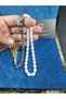 Vip Boxed Antique Made German Silver Tassel Necklace Full Handmade Pearl Certified 9900 - 5