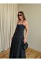 Black Halter Neck Polka Dot Dress - 4733 - 4