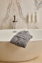 Gaia Şalyaka Women's Bathrobe - Gray 100% Cotton - 6