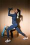 Warmtech Warmtech Recovery High Waist Soft Fleece Inside Waist Hugging Basic Sports Leggings W8206Az25