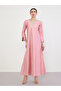 Pink Jalabiya with Zari Embroidery - 3