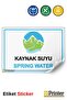 ملصق تحذير من مياه الينابيع SPRING WATER isg مقاس 70x100 سم