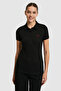 Women's Black Basic T-Shirt 50323461-Vr046 - 3