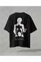 Death Note Ryuk Oversize Unisex T-Shirt - Anime Printed Streetwear Manga T-Shirt