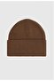 Winter Knitwear Beanie Unisex Folded Cotton Hat