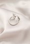 Silver Color Metal Model Women's Ring 5886 - Miyng5297-7435 - 2