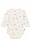 Baby Girl Long Sleeve Snap Bodysuit - 2