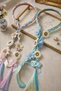 Daisy Decorated Fish Scale Braided Model Hair Accessory with Hair Tress Birthday/Wedding/Henna/Party/Graduation Crown - 2