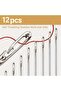 12 Easy Thread Threading Needle Set