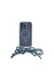 Apple iPhone 12 Pro Case Divo Laser Strap Magsafe Cover - Sierra Blue