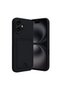 Apple iPhone 16 Case Kelvin Silicone with Business Card Holder - Black