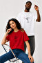 Couple Combination Men's - Women's Oversize T-Shirt 100% Cotton Printed Comfortable Fit Lover's T-Shirt Price for 2 Pieces