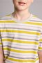 100% Cotton New Regular Fit Crew Neck Striped Fabric Short Sleeve Yellow T-Shirt for Boys H7908A826H - 4