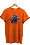 Motorcycle Printed Men's T-Shirt Vintage Retro Design Graphic Print Crew Neck