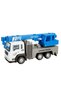 Set 3 vehicule de constructie, Maxx Wheels, Albastru - 2