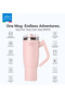 Temp Guard Vacuum Insulated Travel Mug – 180° Rotating Handle, 24H Cold & 12H Hot Retention, Leak-Proof Lid - 1200ml - 7