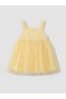 Quality Pieces from Çelebi Store Square Roba Collar Floral Baby Girl Tutu Dress