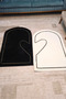 Heart-Shaped Double Prayer Mat, Couple's Prayer Mat, Dowry Couple's Prayer Mat, Plush, Soft, Elegant Textured - 7