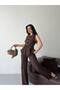 Women's Button Detailed Belted Vest Trouser Set Stylish Two-Piece Set - 3