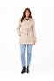 Women's Casual Lined Short Trench Coat - Belted Seasonal Jacket - 4