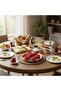 15 Piece Breakfast Set with Enamel Cover - 7