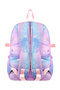 Waddell Kawaii Korean Style Twil Fabric Patterned Backpack, Lunch Bag, and Pen Holder Triple Set - 6