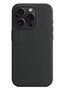 Urr Liquid Silicone Cover Compatible with iPhone 15 Pro - Black - 3