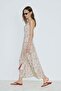 Colorful Peony Patterned Dress