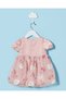 Infant Girls Pink Floral Dress - 4