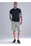 Men's Çağla Linen Shorts – Oversize Comfortable Summer Casual Shorts with Elastic Waist and Laces - 3