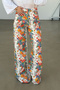 Floral Patterned Trousers - 4
