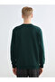 Southblue Green Crew Neck Printed Men's Thick Sweatshirt - 4