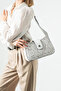 100% Genuine Leather Women's Hand and Shoulder Bag - Handmade Italian Style Strap Model - 2