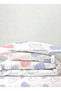3PC Kids Duvet Cover Set – 135x220 Heartscape Design 100% Premium Cotton - 6