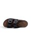 Sapphire Double Buckle Orthopedic Women's Slippers - 6