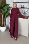 Eslem Tensel Triple Set Plum - 2