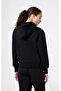 Icons Full Zip Hoodie Sweatshirt Black Women's Sweatshirt - 118378-Kk001 - 2