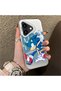 iPhone 16 Compatible Hard Acrylic Back Silicone Edge Lens Protection Case - 2