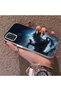 Samsung Galaxy A21S Compatible Hard Acrylic Back Silicone Edge Lens Protection Case - 3